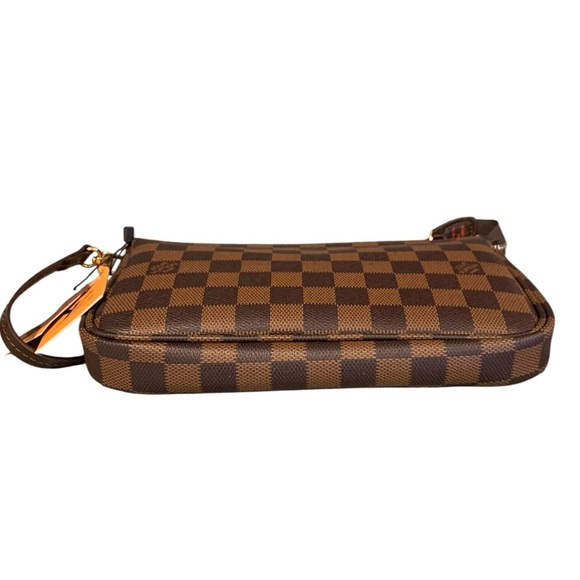🆕 Louis Vuitton Style Damier Ebene Canvas Pochette Accessories 🆕 - Picture 14 of 14